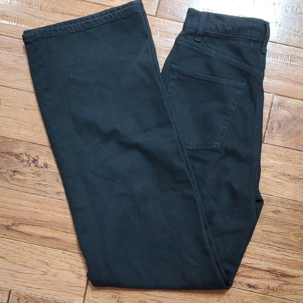 Lovers + Friends Lennon Super High Rise Wide Leg Jeans